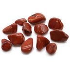 Pierres Roulées Jaspe Rouge Afrique du Sud | Lot de 12 Pierres Naturelles