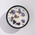 Bougie Aromathérapie Améthyste & Lavande | The Moon Zen