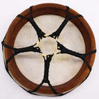 Tambour Chamanique Hamsa | Décoration Zen & Sonorité Apaisante 30cm