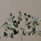 Arbre de Pierres Agate Mousse & Orgonite | Décoration Zen 80 Pierres