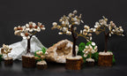 Arbres de Pierres Gomati Chakra | Set de 4 Tailles Décoration Zen