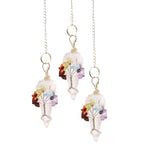Pendule Quartz & Sept Chakras | Équilibre et Sérénité