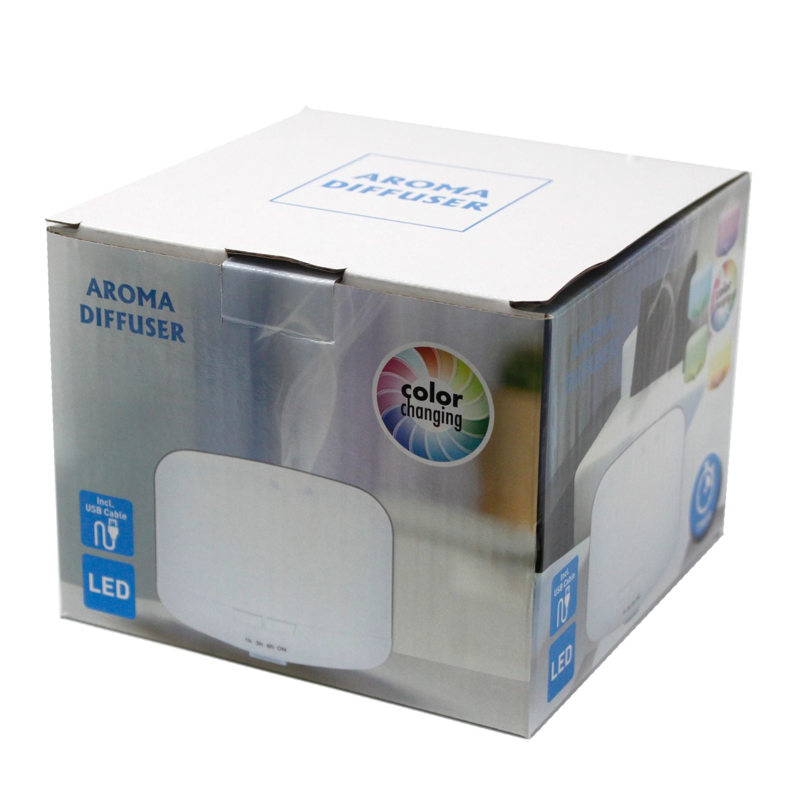 Packaging du diffuseur Aarhus avec boîte produit