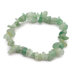 Bracelet en pierres naturelles de jade, bijou bien-être élastique
