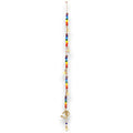 Carillon Om avec perles chakras fait main en Inde, symbole spirituel favorisant l’énergie et la vibration sacrée