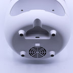 Vue du dessous du diffuseur avec système de ventilation et diffusion