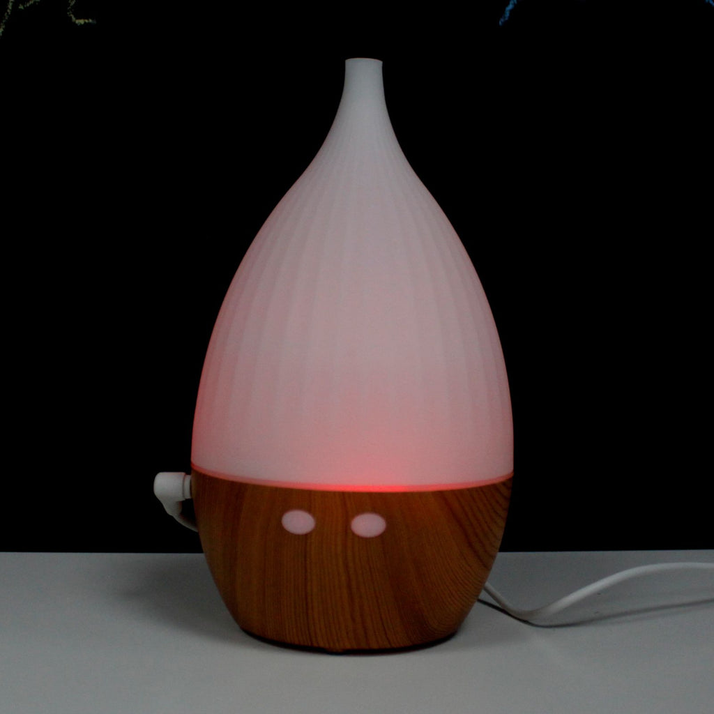 Diffuseur Milan avec éclairage LED rouge pour ambiance chaleureuse