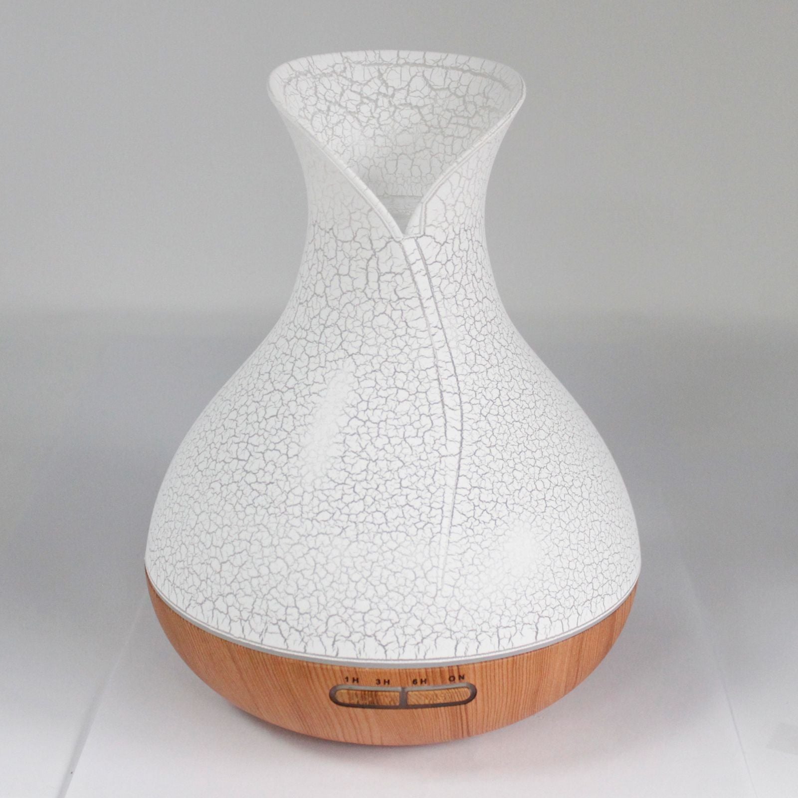 Diffuseur Palma effet coquillage avec design élégant et lumière LED