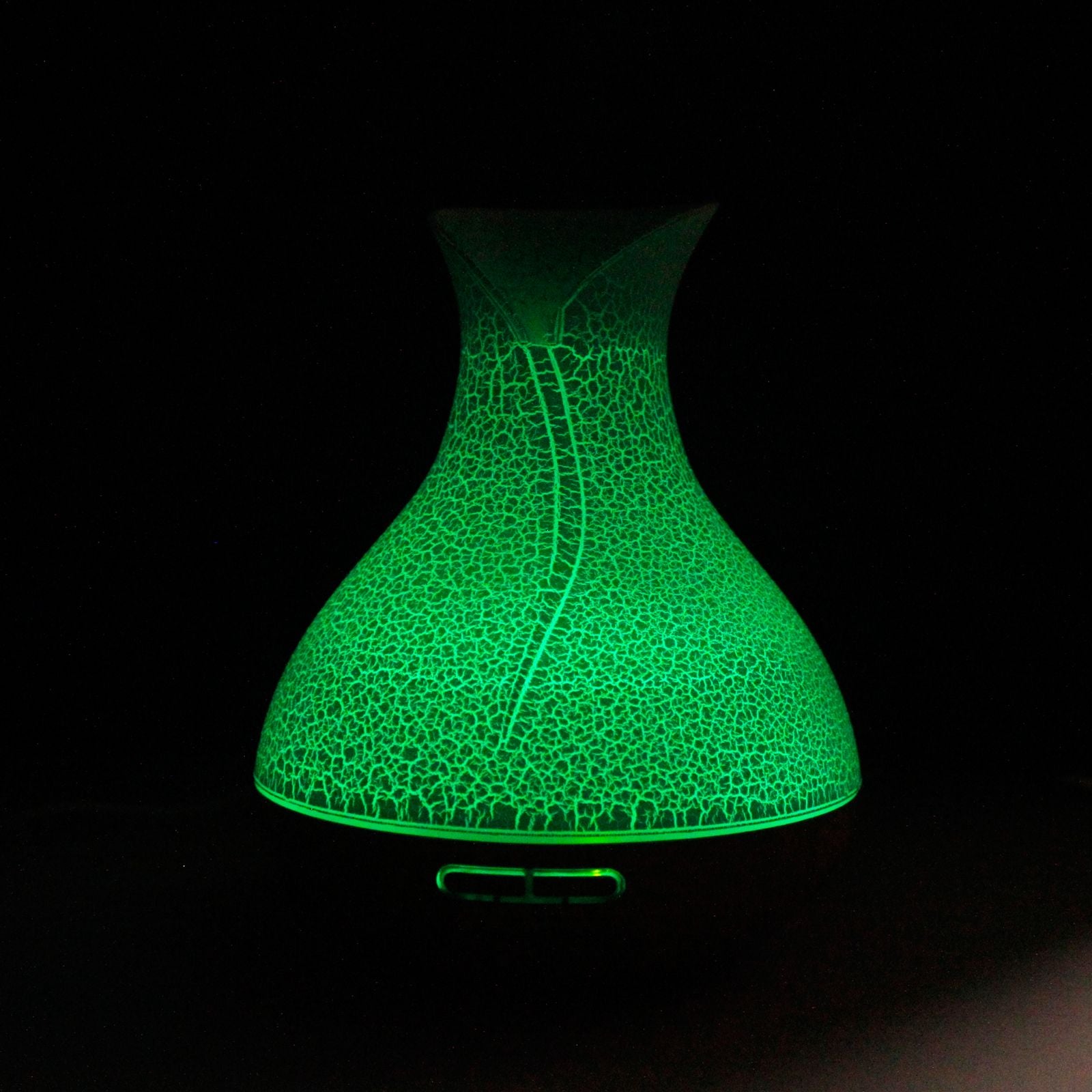 Diffuseur Palma avec lumière LED verte apaisante