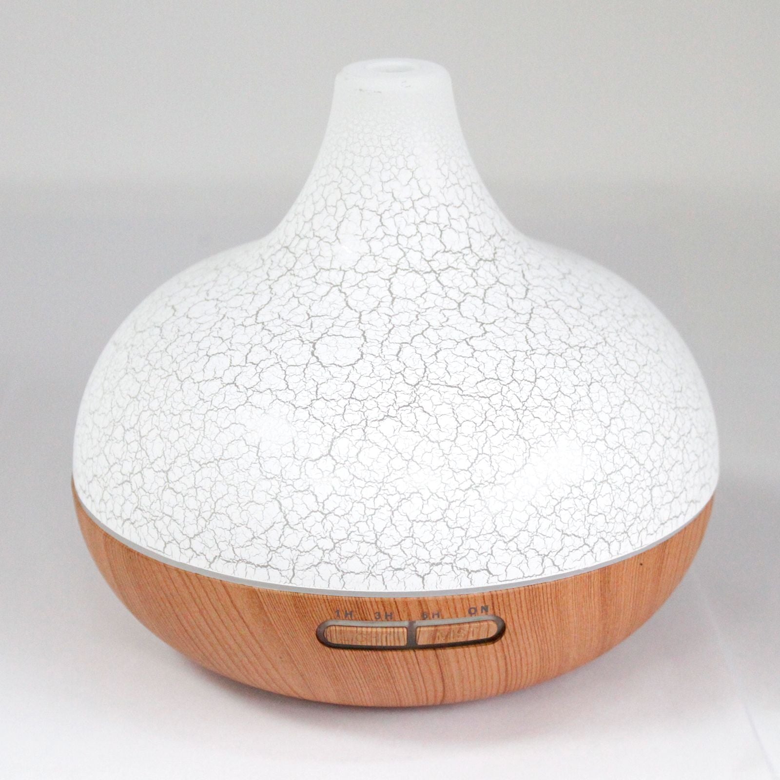 Diffuseur Santorini effet coquillage avec design moderne et lumière LED