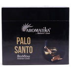 boîte d’encens backflow masala aromatika parfum palo santo contenant 10 cônes pour brûleur encens cascade