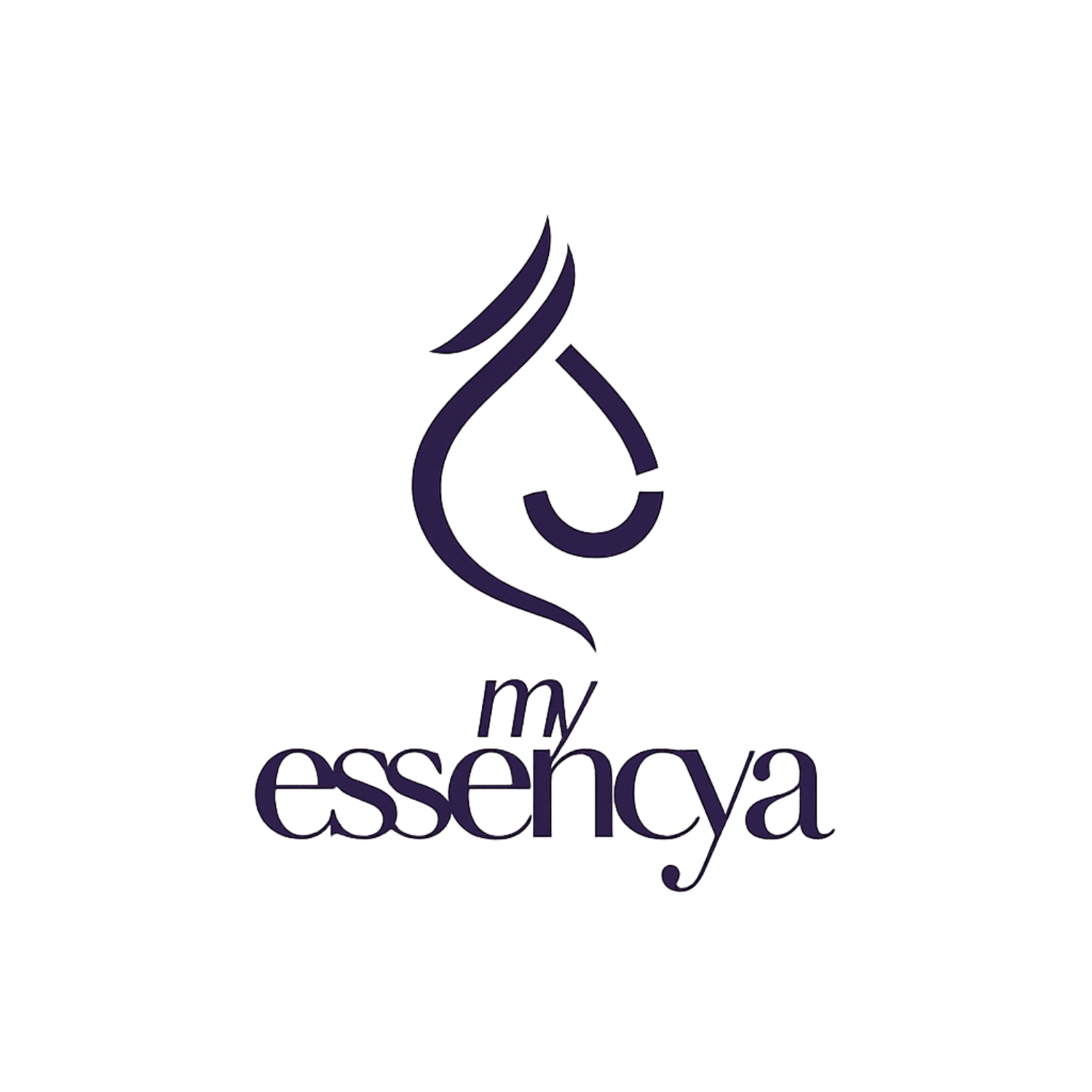 logo de la marque my essencya sans fond, dessin et ecriture