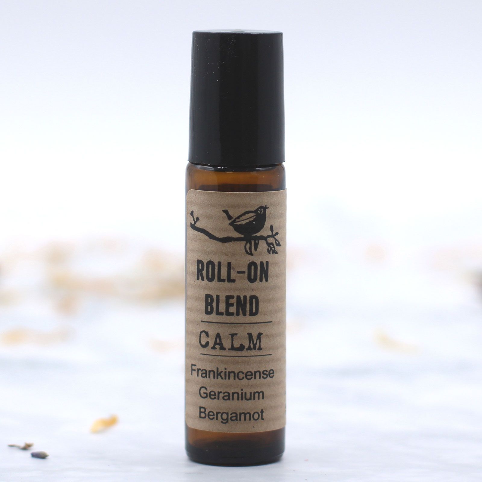 Roll-on aromathérapie calme à base d’huiles essentielles naturelles pour favoriser détente et relaxation