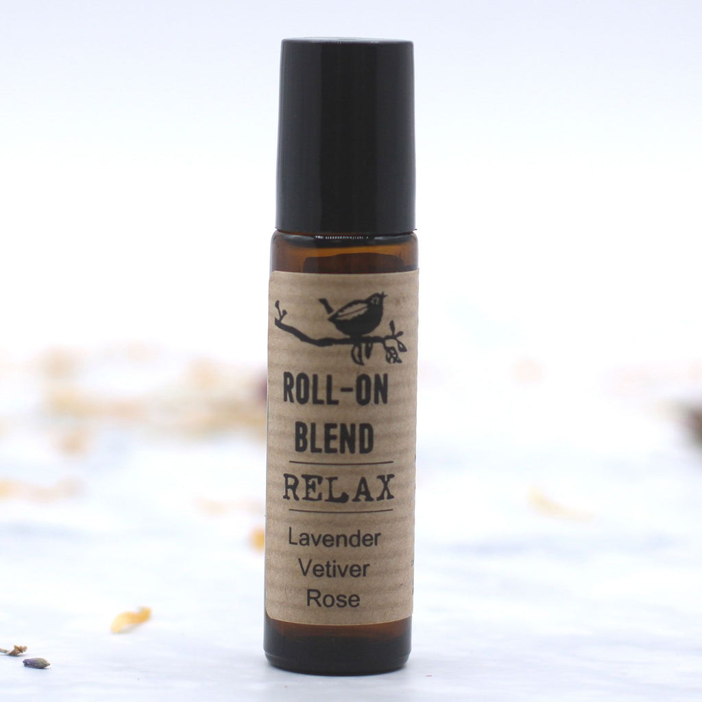 Roll-on aromathérapie Relax à base d’huiles essentielles naturelles pour favoriser détente et relaxation