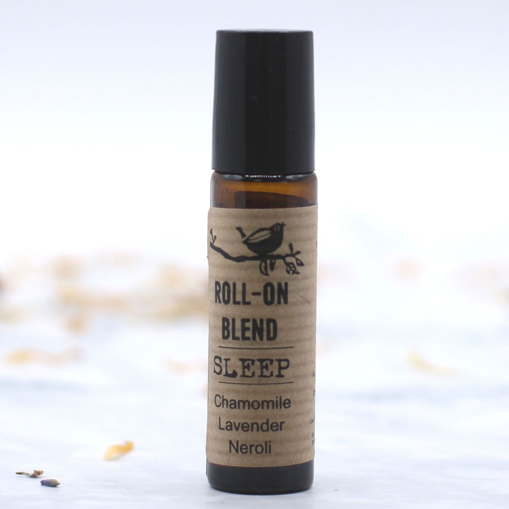 Roll-on aromathérapie sommeil à base d’huiles essentielles naturelles pour favoriser détente et relaxation