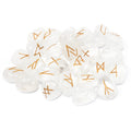 runes en cristal de roche pour amplification energetique